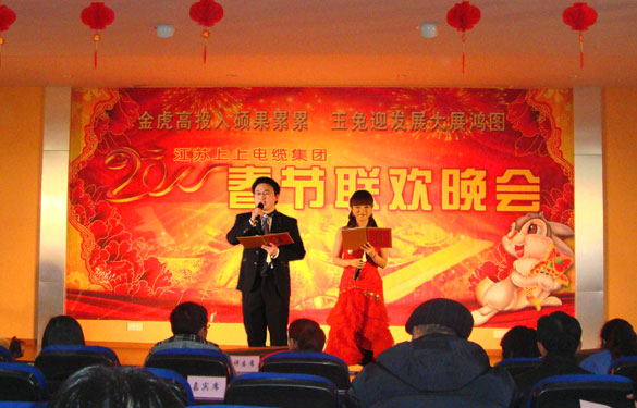 leyu隆重举办2011年春节联欢晚会