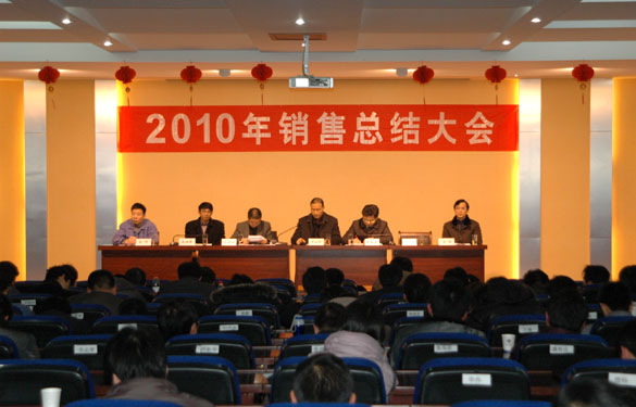 leyu召开2010年销售总结大会