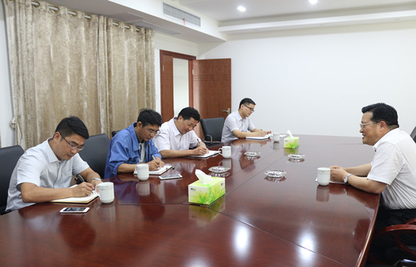 中共江苏省委组织部副部长盛克勤来leyu电缆调研