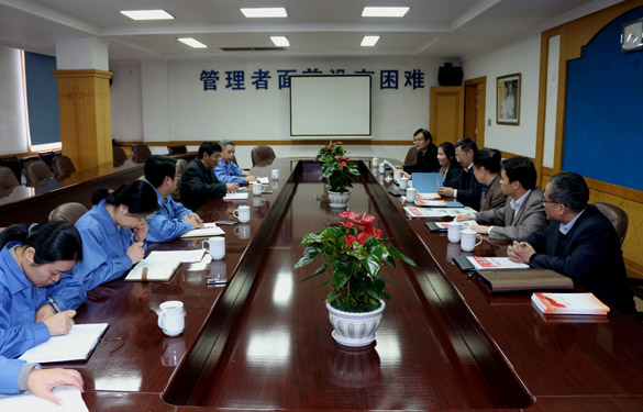 江苏省总工会副主席马永清一行来leyu电缆调研