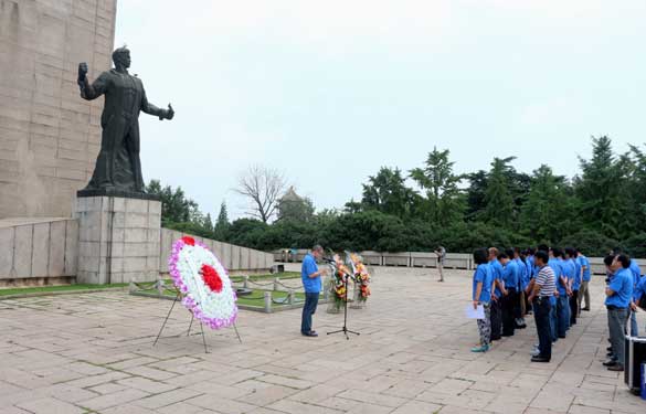 leyu党委组织党员同志开展南京红色之旅