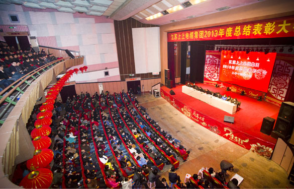 leyu隆重召开2013年度总结表扬大会