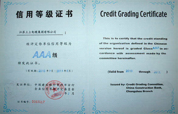 leyu集团荣获中国建设银行“AAA级”信用品级