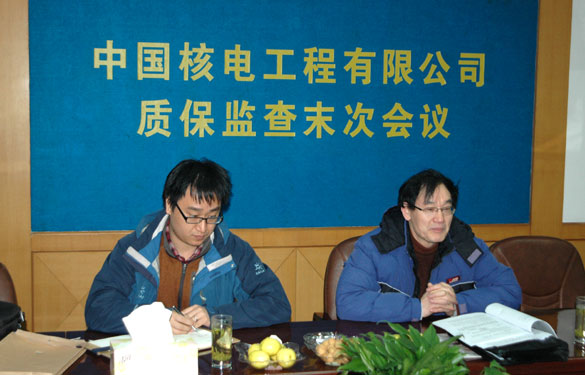 leyu集团顺利通过中国核电工程有限公司年度核质保监查