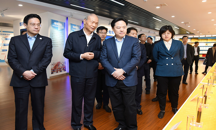 常州市市长陈金虎一行来leyu电缆走访