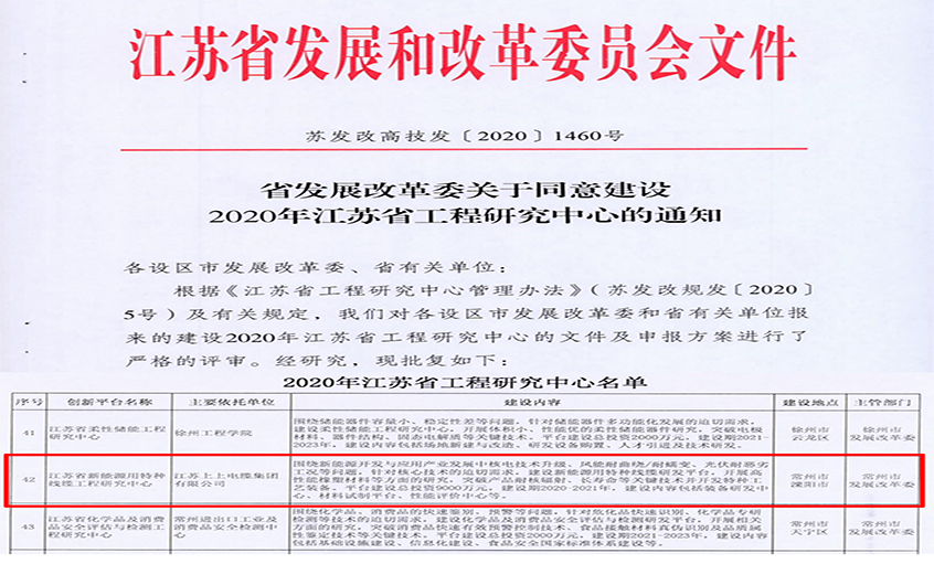leyu电缆新能源用特种线缆工程研究中心乐成入选省级工程研究中心