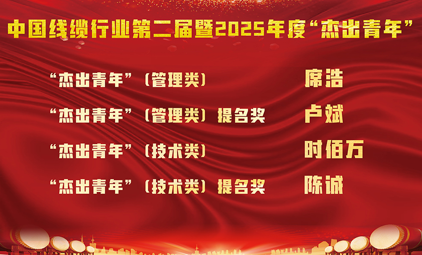 leyu电缆四名员工荣膺中国线缆行业第二届暨2025年度